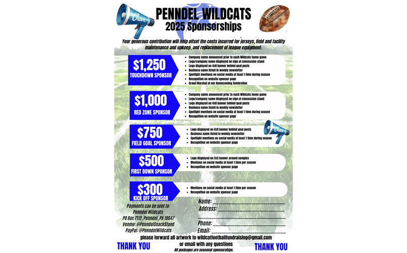 Sponsorship Opportunities