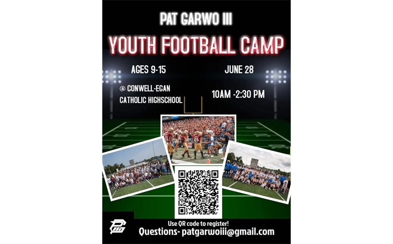 Pat Garwo Youth Football Camp