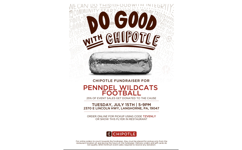 Wildcats Chipotle Dine Out Night